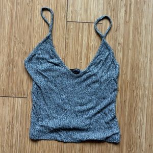 Brandy Melville Grey Knit Tank